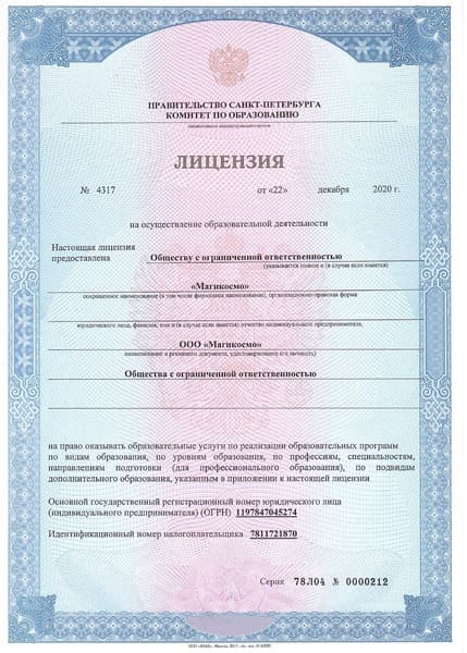 Лицензия